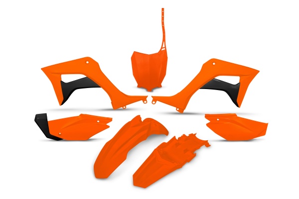 Plastic Kit neon orange for Honda CRF 110 F (2019-27)